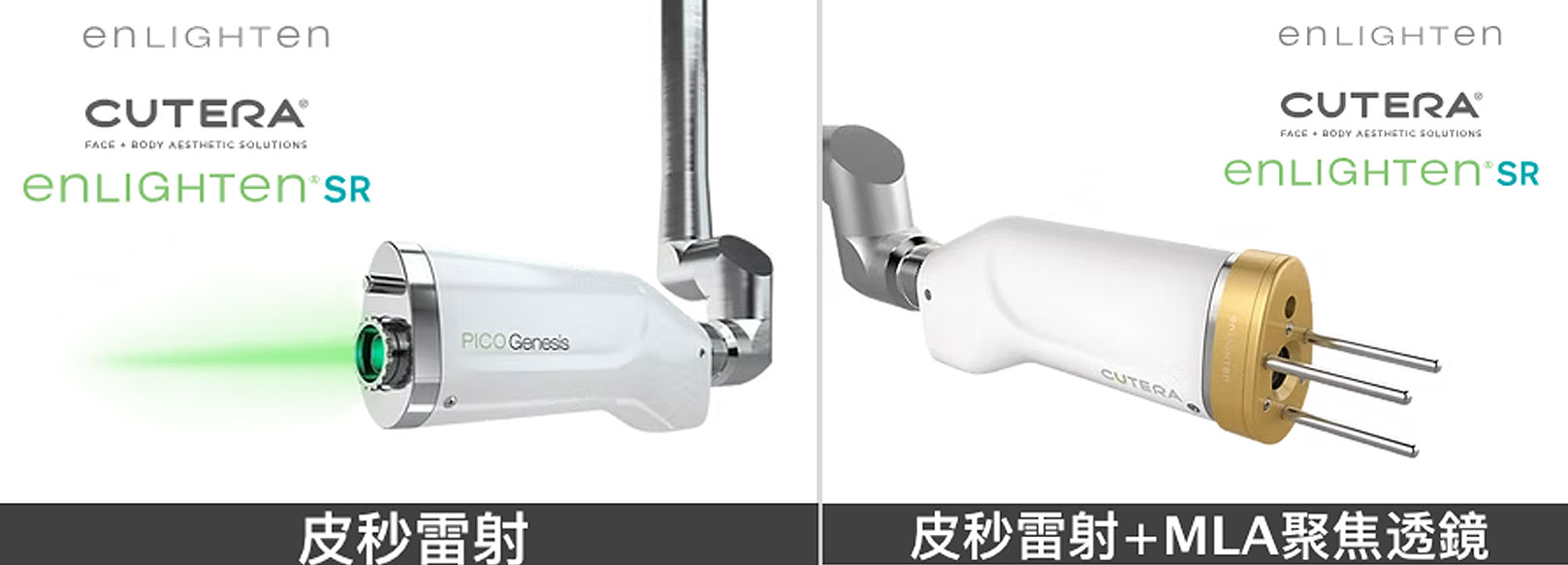 Pico Q 黃金蜂巢皮秒雷射,皮秒雷射+MLA黃金微聚焦透鏡,黃金蜂巢鏡,黃金透鏡,韓后醫美
